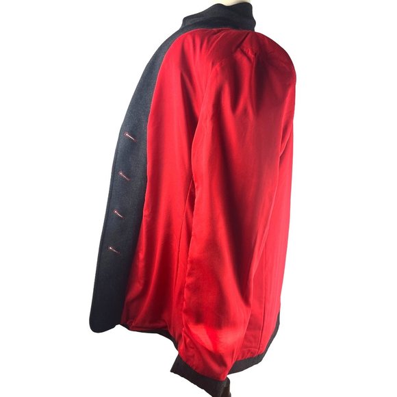 Vintage ESCADA Grey Wool Blazer, Women’s Size 42 Euro/Large US - Picture 15 of 16